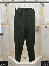 Load image into Gallery viewer, 1980s Katharine Hamnett Cotton Canvas Military Trousers - Size XS