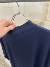 Load image into Gallery viewer, 1990s Armani Navy Fitted Tee - Size M