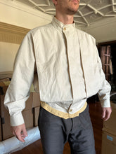 Load image into Gallery viewer, 1980s Vintage Italian Designer Light Cotton Paneled Jacket - Size L