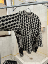 Load image into Gallery viewer, 1980s Issey Miyake Boucle Square Pattern Sweater - Size M