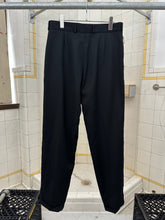 Load image into Gallery viewer, 1980s Claude Montana Black Trousers with Zipper Detailing - Size M
