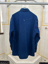 Load image into Gallery viewer, 1980s Claude Montana Indigo Denim Western Shirt - Size XL