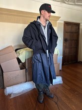 Load image into Gallery viewer, 1980s Vintage Italian Coated Cotton Cargo Trench - Size M