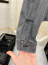 Load image into Gallery viewer, 1980s Claude Montana Grey Stonewashed Denim Trucker Jacket - Size XL