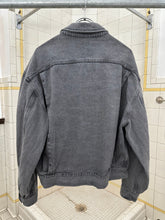 Load image into Gallery viewer, 1980s Claude Montana Grey Stonewashed Denim Trucker Jacket - Size XL