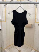 Load image into Gallery viewer, 1980s Tokio Kumagai Black Cutout Tank - Size M