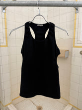 Load image into Gallery viewer, 1980s Tokio Kumagai Black Cutout Muscle Tank - Size M