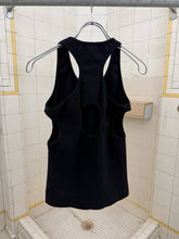 Load image into Gallery viewer, 1980s Tokio Kumagai Black Cutout Muscle Tank - Size M