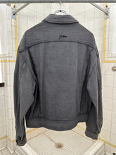 Load image into Gallery viewer, 1980s Claude Montana Grey Stonewashed Denim Trucker Jacket - Size L