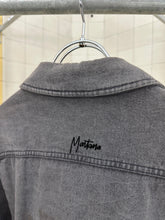 Load image into Gallery viewer, 1980s Claude Montana Grey Stonewashed Denim Trucker Jacket - Size L