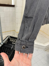Load image into Gallery viewer, 1980s Claude Montana Grey Stonewashed Denim Trucker Jacket - Size M