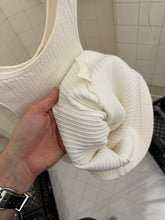 Load image into Gallery viewer, 1980s Tokio Kumagai Ribbed White Tank - Size M