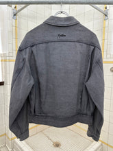 Load image into Gallery viewer, 1980s Claude Montana Grey Stonewashed Denim Trucker Jacket - Size M
