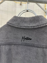 Load image into Gallery viewer, 1980s Claude Montana Grey Stonewashed Denim Trucker Jacket - Size M