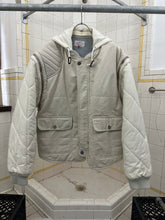 Load image into Gallery viewer, 1990s Armani Canvas Hunting Jacket with Removable Hood and Quilted Sleeves - Size XL