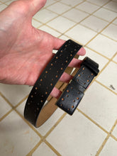 Load image into Gallery viewer, 1980s Tokio Kumagai Perforated Leather Belt - Size M