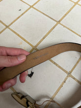 Load image into Gallery viewer, 1980s Tokio Kumagai Perforated Leather Belt - Size M