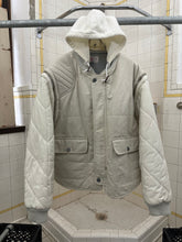 Load image into Gallery viewer, 1990s Armani Canvas Hunting Jacket with Removable Hood and Quilted Sleeves - Size XL