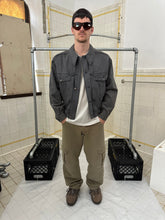 Load image into Gallery viewer, 1980s Claude Montana Grey Stonewashed Denim Trucker Jacket - Size L