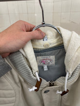 Load image into Gallery viewer, 1990s Armani Canvas Hunting Jacket with Removable Hood and Quilted Sleeves - Size XL