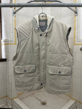Load image into Gallery viewer, 1990s Armani Canvas Hunting Jacket with Removable Hood and Quilted Sleeves - Size XL