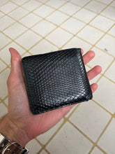 Load image into Gallery viewer, 1980s Tokio Kumagai Faux Snakeskin Fold Wallet - Size OS