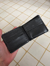 Load image into Gallery viewer, 1980s Tokio Kumagai Faux Snakeskin Fold Wallet - Size OS
