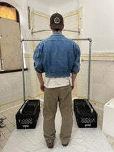 Load image into Gallery viewer, 1980s Claude Montana Light Wash Denim Trucker Jacket - Size S