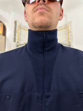 Load image into Gallery viewer, 1980s Claude Montana Wool Mock Neck Quarter Zip Shirt - Size M