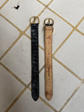 Load image into Gallery viewer, 1980s Vintage Tokio Kumagai Leather Belt Wrist Watch - Size OS