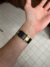 Load image into Gallery viewer, 1980s Vintage Tokio Kumagai Leather Belt Wrist Watch - Size OS
