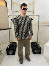 Load image into Gallery viewer, 1980s Issey Miyake Boucle Square Pattern Sweater - Size M