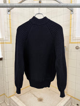 Load image into Gallery viewer, 1980s Tokio Kumagai Navy Wool Sweater - Size M