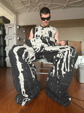 Load image into Gallery viewer, aw2016 Rick Owens Bleach Vomit Bodybag - Size OS