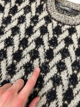 Load image into Gallery viewer, 1980s Issey Miyake Boucle Square Pattern Sweater - Size M
