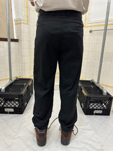 Load image into Gallery viewer, 1980s Claude Montana Black Trousers with Zipper Detailing - Size M