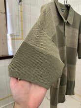 Load image into Gallery viewer, 1980s Issey Miyake Jacquard Knit Polo Shirt - Size M