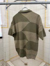 Load image into Gallery viewer, 1980s Issey Miyake Jacquard Knit Polo Shirt - Size M