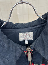 Load image into Gallery viewer, aw1993 Armani Padded Denim Bondage Pillow Neck Jacket with Removable Sleeves - Size M