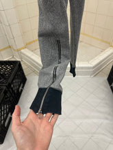 Load image into Gallery viewer, aw1994 Issey Miyake Grey Sweatpants with Woven Detailing - Size M