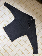 Load image into Gallery viewer, 1980s Tokio Kumagai Diagonal Zip Batwing Sweater - Size M