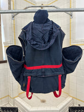 Load image into Gallery viewer, aw1993 Armani Padded Denim Bondage Pillow Neck Jacket with Removable Sleeves - Size M