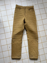 Load image into Gallery viewer, 1980s Tokio Kumagai Quilted Khaki Pants - Size XS