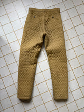 Load image into Gallery viewer, 1980s Tokio Kumagai Quilted Khaki Pants - Size XS
