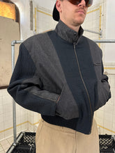 Load image into Gallery viewer, 1980s Claude Montana Paneled Denim Jacket with Shoulderpads - Size L