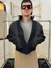 Load image into Gallery viewer, 1980s Claude Montana Paneled Denim Jacket with Shoulderpads - Size L
