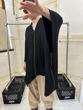 Load image into Gallery viewer, 1980s Issey Miyake Square Knit Modular Poncho with Side Zips - Size OS