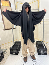 Load image into Gallery viewer, 1980s Issey Miyake Square Knit Modular Poncho with Side Zips - Size OS