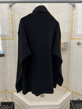Load image into Gallery viewer, 1980s Calugi E Giannelli Black Debossed Boot Print Fleece - Size XL