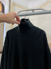 Load image into Gallery viewer, 1980s Calugi E Giannelli Black Debossed Spider Fleece - Size L